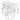 Tyrus Glass Dining Table & 4 Natural Chairs