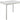 Lido White Dining Table & 4 White Chairs