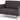 Evie Fabric 2 Seater Sofa in a Box - Charcoal