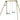 Plum Wooden Double Swing Set