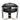 La Hacienda Camden Firepit with BBQ Grill Outdoor Cooking and Grilling Station