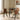 Elsie Black Dining Table & 4 Tan Chairs Space Saving Glass