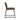Living Pair of Faux Leather Dining Chairs Brown Metal UK
