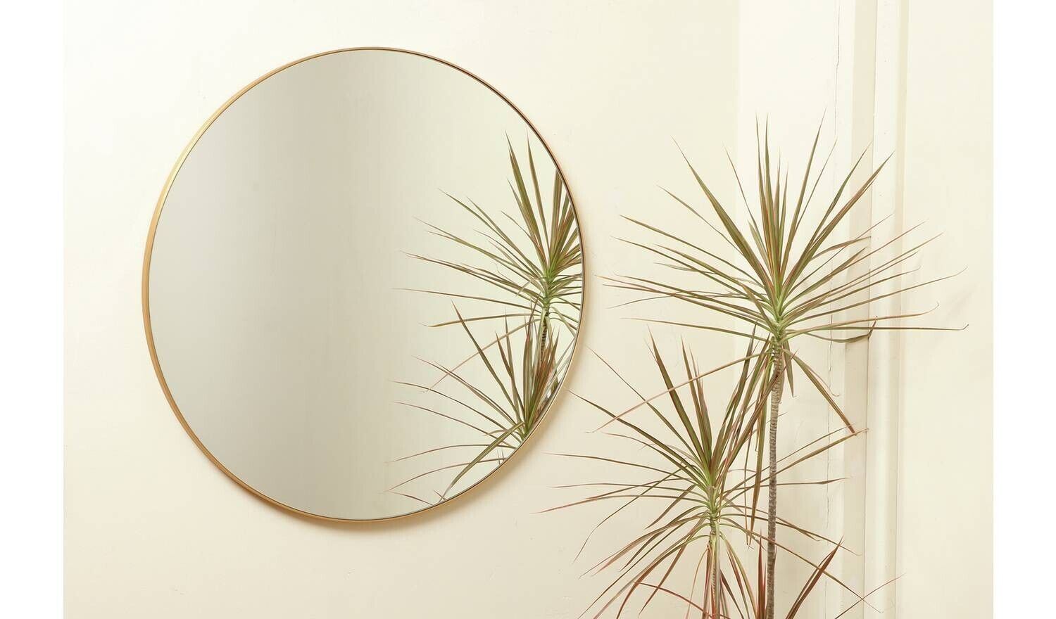 Patsy Round Wall Mirror Elegant Stylish Decor Any Room