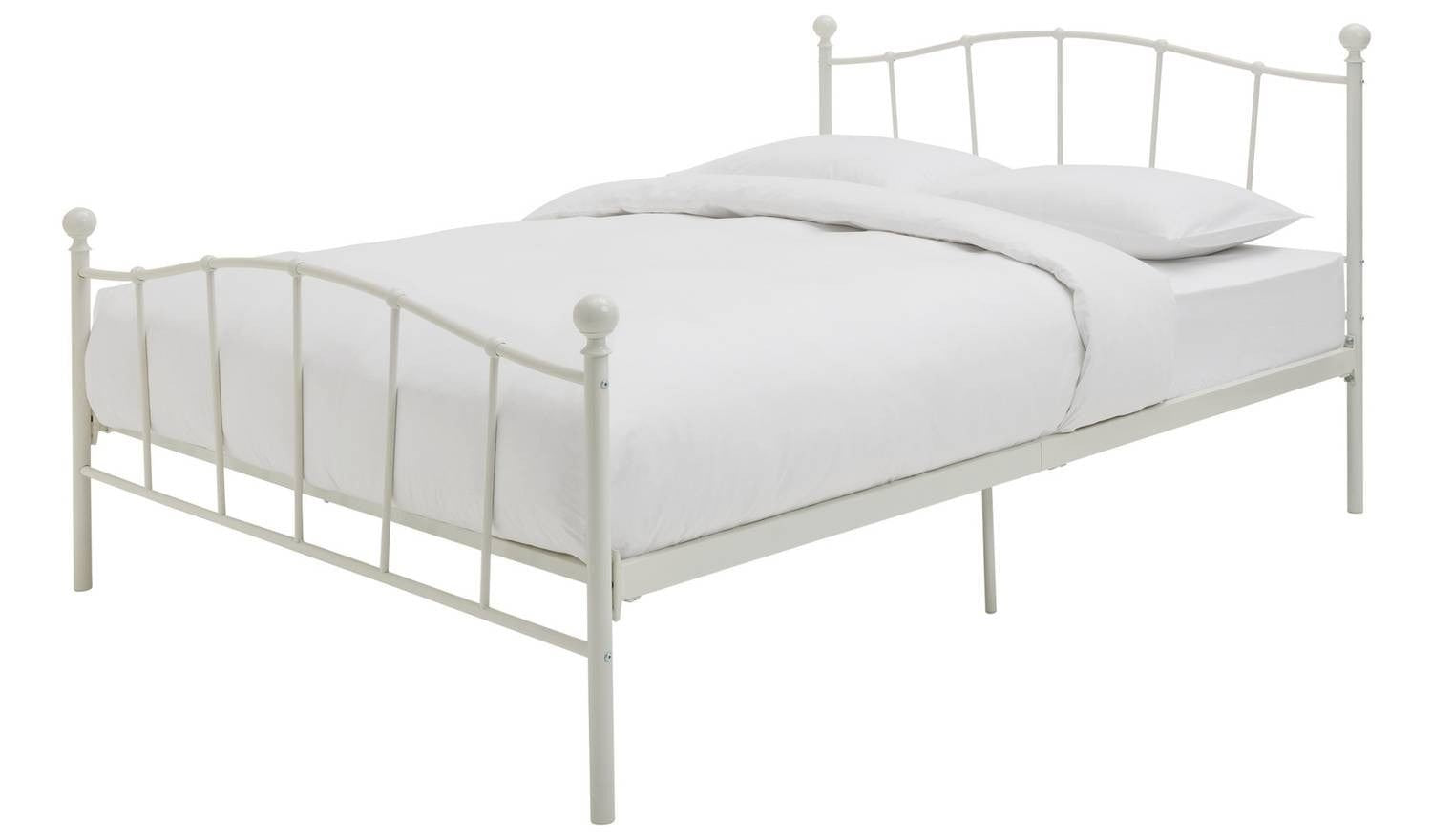 Fleur Double Metal Bed Frame Easy Assembly Fast Delivery UK