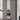 Layton Gloss 3 Door Mirrored Wardrobe Grey Modern and Spacious Bedroom Storage
