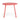 Annika 2 Seater Metal Garden Bistro Set Red With Table And Chairs