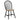 Burford Pair of Solid Wood Dining Chairs - Dark Grey