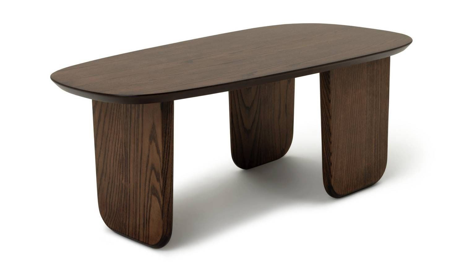 Xylo Coffee Table Dark Wood Modern Living Room