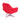 Dawson Fabric Swivel Chair Red Modern Living Room Accent Furniture