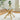 Chopstick 120 cm Round Dining Table Brass Kitchen Breakfast Bistro UK