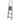Werner 3 Tread High Handrail Step Ladder Aluminium Lightweight 150kg