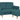 Remi Fabric 2 Seater Teal Living Room Furniture Comfort UK