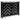 Habitat Chevron Small Radiator Cover - Black