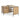 Loft Living 2 Drawer Swivel Office Desk - Oak