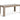 Preston 6-8 Seater Dining Table Natural Wood Kitchen Furniture Family