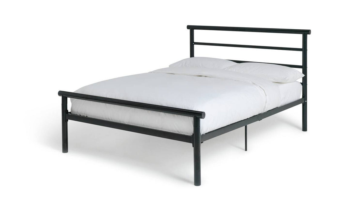 Avalon Small Double Metal Bed Frame Modern Bedroom Furniture Industrial