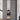 Layton Gloss 3 Door Mirrored Wardrobe Grey Modern and Spacious Bedroom Storage