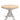 New Rubberwood Top Kentucky 100 - 130 cm Extending with 6 Chairs Grey & Oak