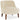 Habitat Beckett Fabric Armchair - Natural
