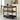 Kaylo Metal Kitchen Trolley - Black