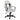 Faux Leather Mid Back Gaming Chair -White & Black