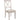 Davenport Set of 2 Dining Chairs Grey Stylish and Comfortable Home Seating