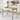 Malone 1.2m to 1.6m Extending Dining Table Acacia Wood Effect