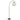 Habitat Rattan Arc Floor Lamp - Cream and Black