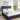 Nova Fabric End Lift Up Storage Ottoman King Bed Blue Bedroom Furniture UK