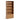 Maine 2 Drawer Bookcase - Oak Effect