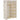 Covered Double Wardrobe - Cream