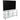 AVF Clear Glass Up to 55 Inch TV Stand - Silver