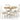 Davenport Round Pedestal Dining Table Oak & Ivory Elegant Kitchen Furniture