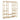 Habitat Cullen Triple Bamboo Open Wardrobe - Natural