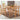 Raye Light Wood Dining Table & 4 Light Wood Chair