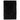 Habitat Plain Black Shaggy Rug - 230x160cm