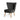 Alexis Velvet Cocktail Chair - Charcoal
