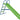Chad Valley 7ft Kids Garden Slide - Green and Blue