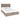 Nova End Lift Up Storage Ottoman Double Bed Beige Modern Bedroom Solution