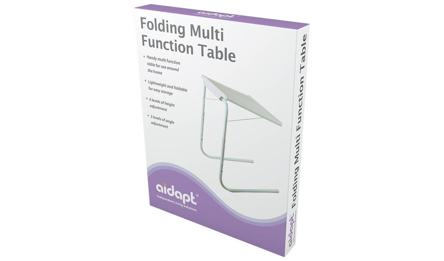 Aidapt Folding Multi Function Table Portable Lightweight – Cheap ...