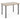 Habitat Zayn Wood Effect 4 Seater Dining Table - Natural