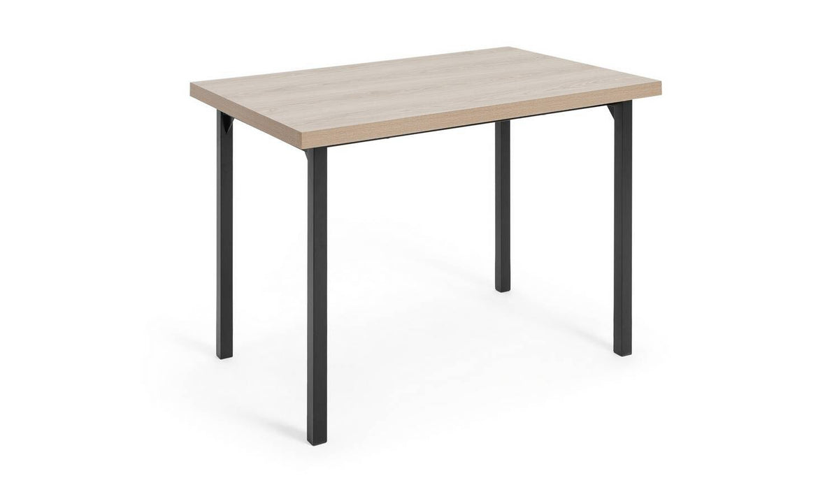Zayn Wood Effect 4 Seater Dining Table Kitchen Breakfast Furniture
