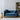 Everly Velvet 2 Seater Sofa - Blue