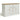 Winchester 2 Door 3 Drawer Sideboard Cream Stylish and Functional Storage