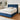 New Dakota Velvet End Lift Up Storage Ottoman King Bed Blue TOP SELLER
