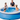 Bestway 8ft Quick Up Round Family Pool - 2100L