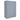Covered Double Wardrobe with Storage - Grey
