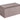 Velvet Medium Storage Ottoman - Pink