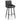 Julian Bowen Soho Faux Leather Bar Stool - Charcoal